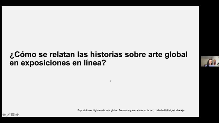 Exposiciones digitales de arte global: presencia y narrativas en la red
