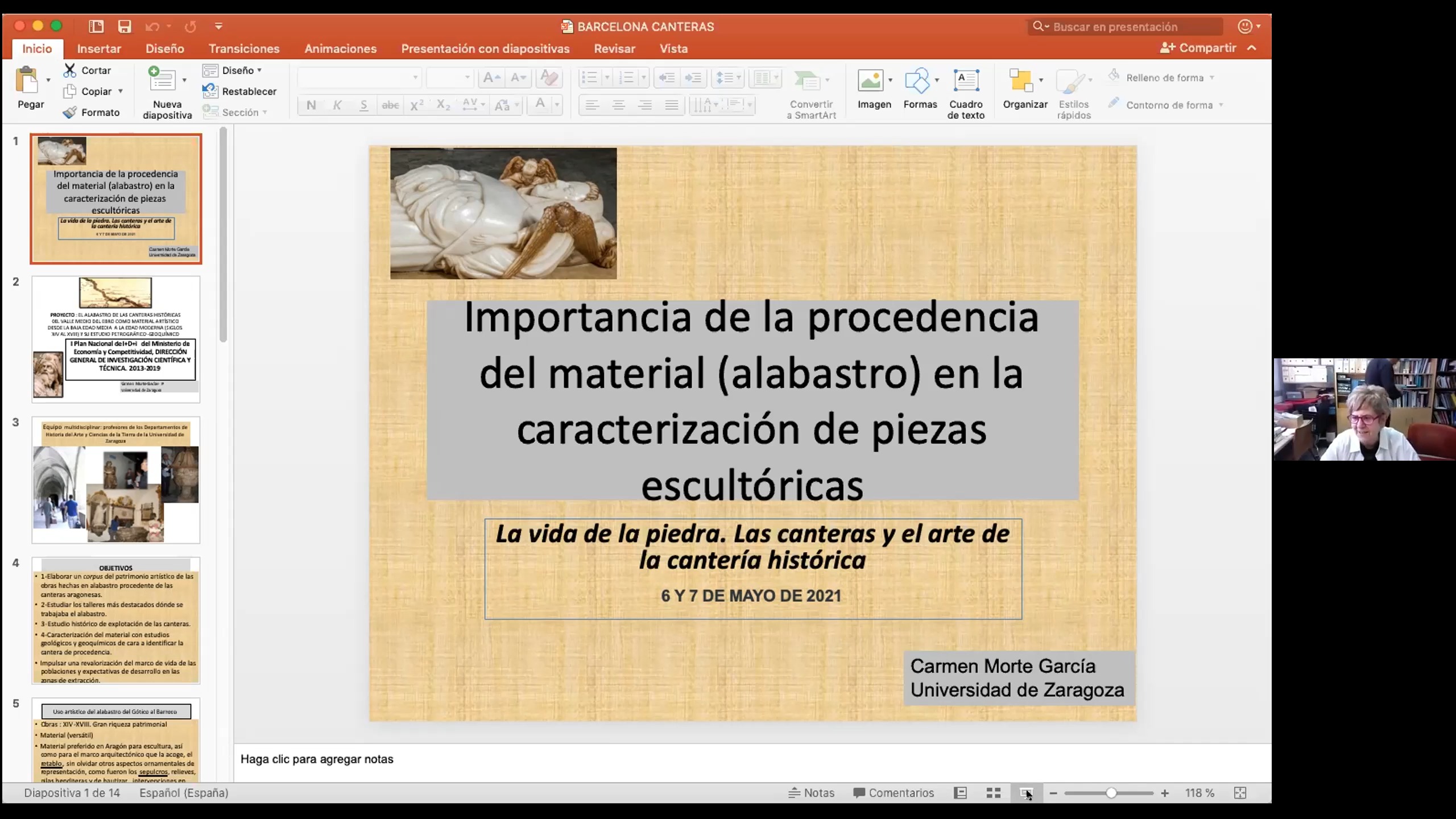 Importancia de la procedencia del material en la caracterización de piezas escultóricas