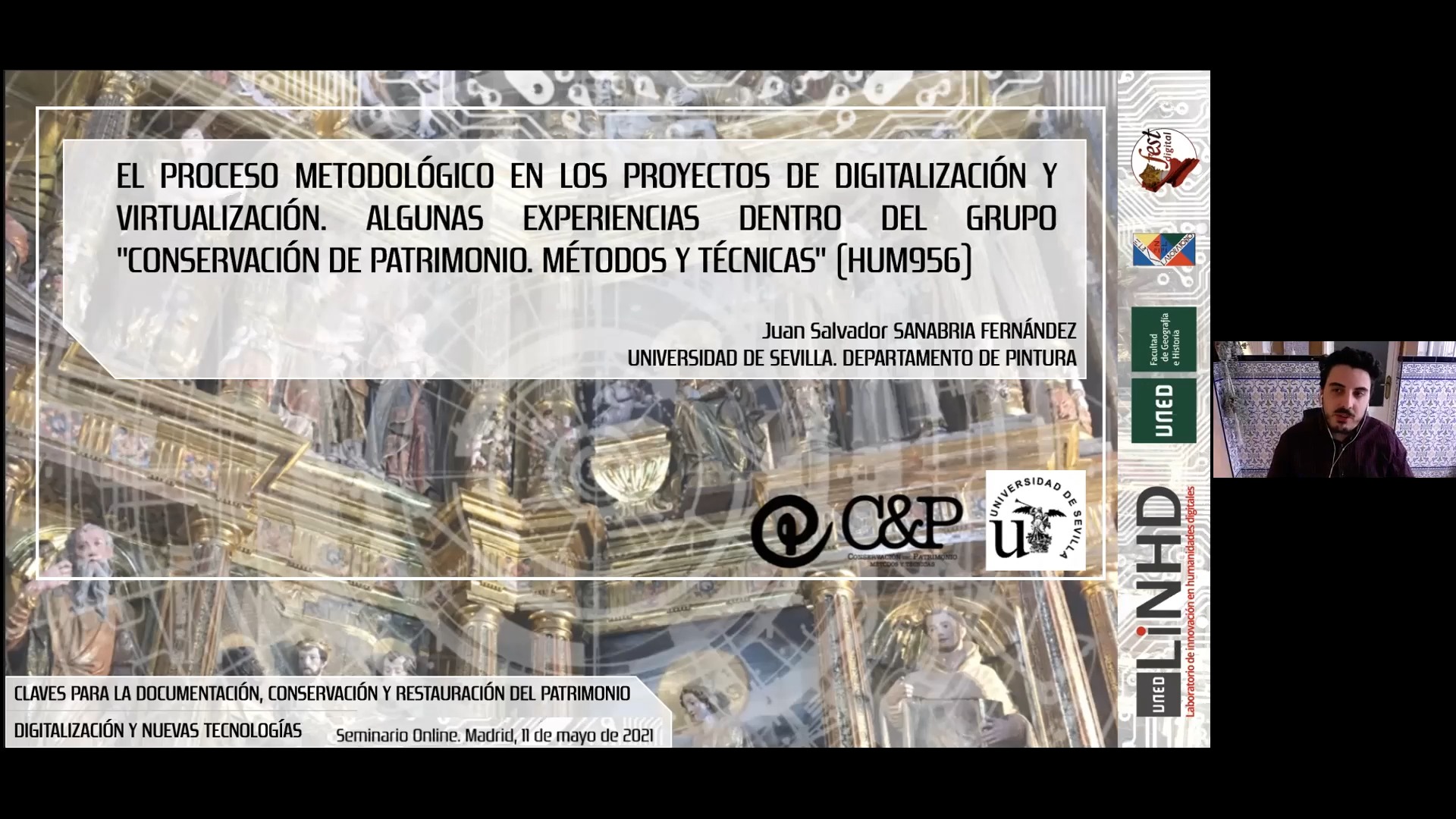 El proceso metodológico en los proyectos de digitalización y virtualización. Algunas experiencias dentro del grupo "Conservación de Patrimonio. Métodos y técnicas" (HUM956).