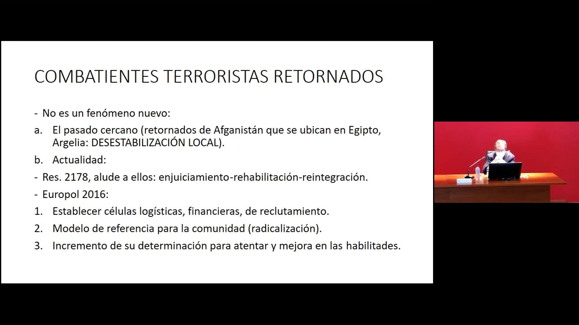 Los combatientes terroristas retornados como reto para una nueva Estrategia de Política Exterior y de Seguridad de la UE