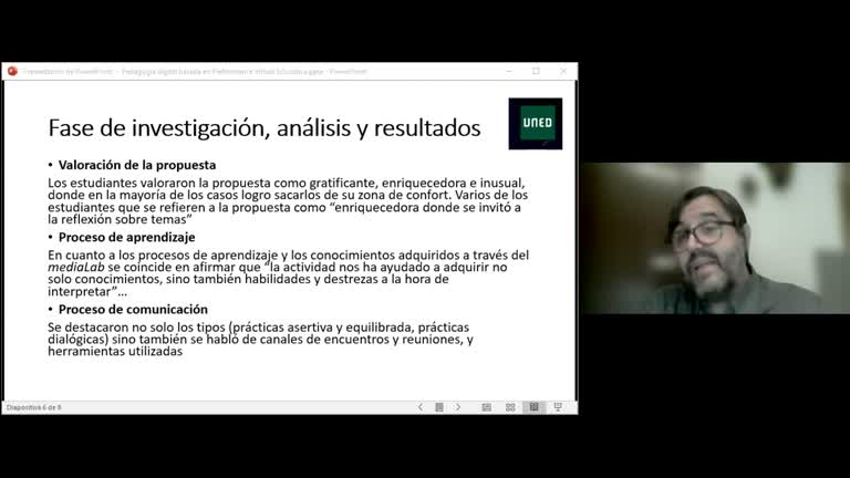 Pedagogía digital basada en Performance virtual educativa