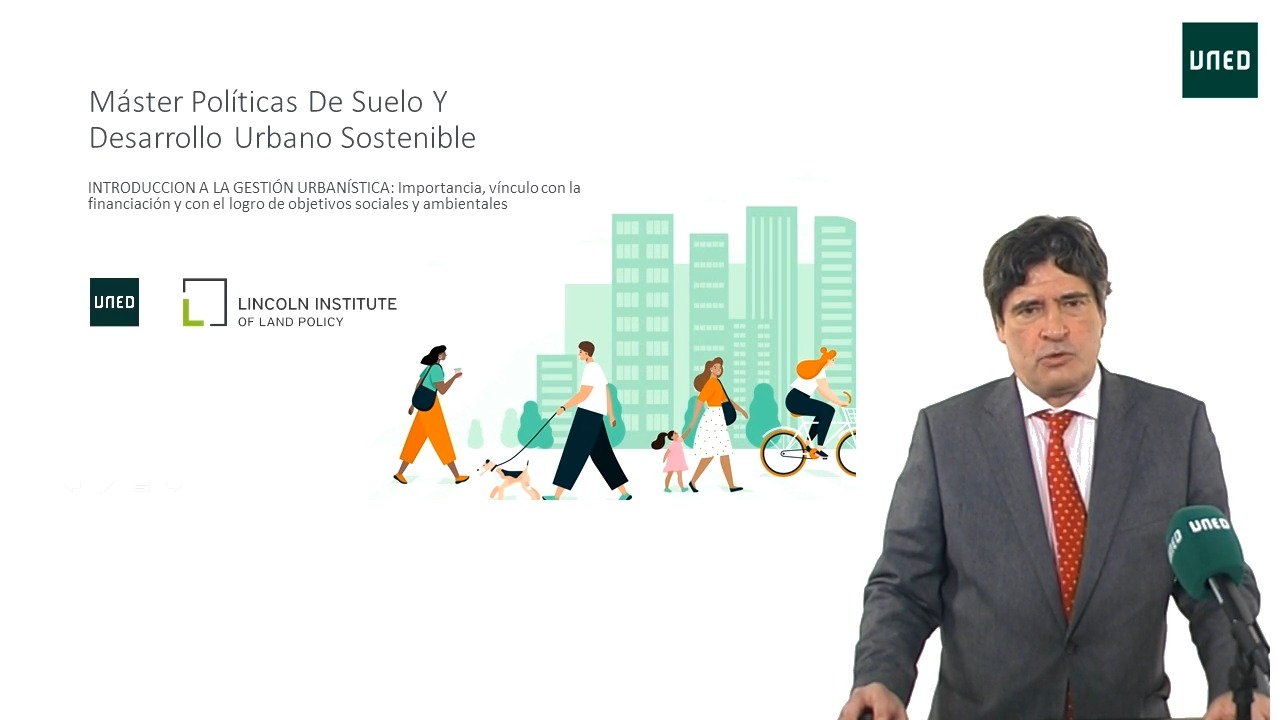 Introducción a la gestión urbanística: Objetivos sociales