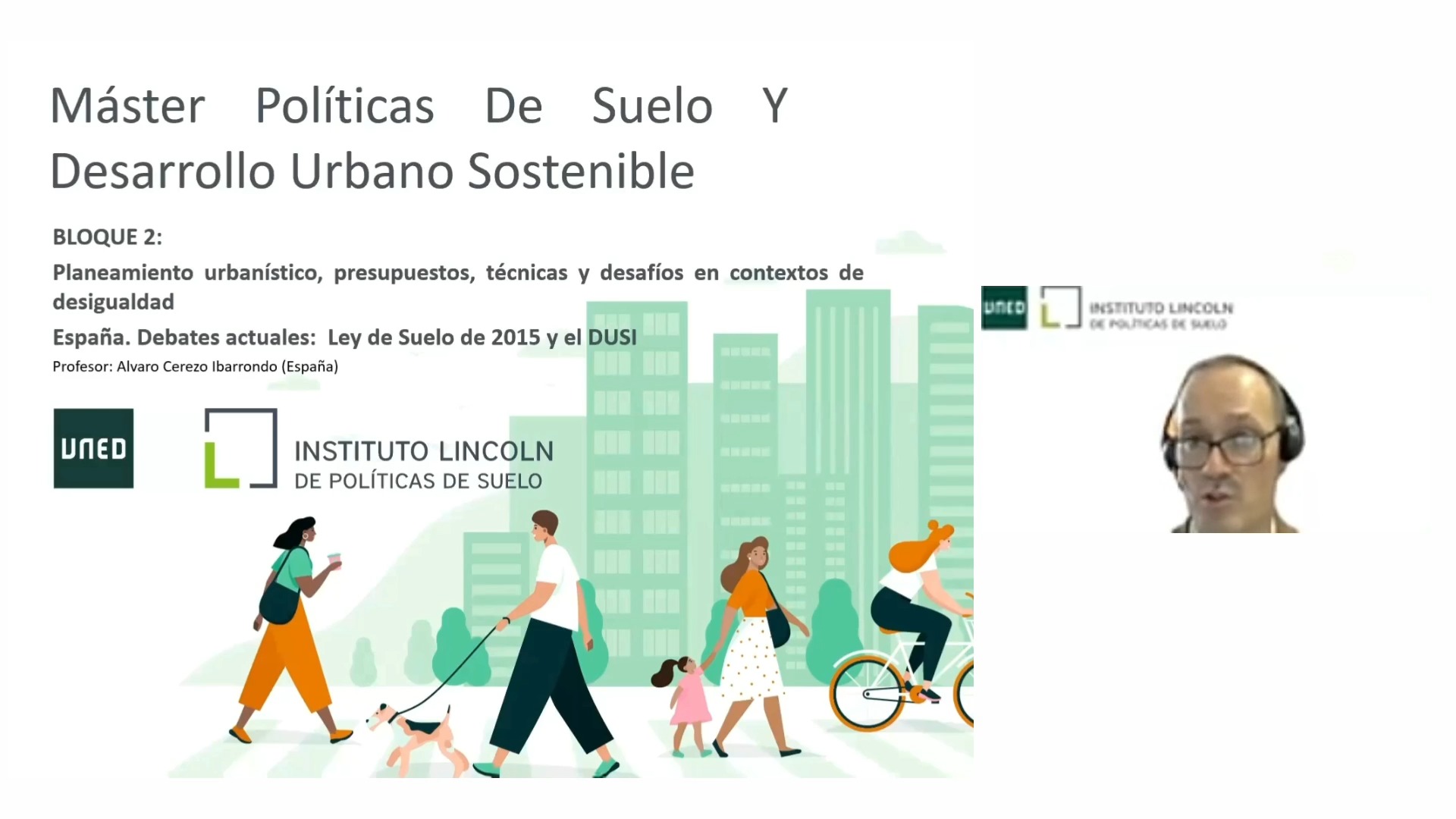 España debates actuales ley de suelo del 2015 y el DUSI