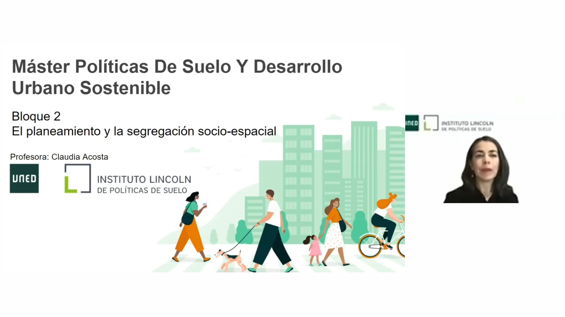 El planeamiento y la segregación socio-espacial 