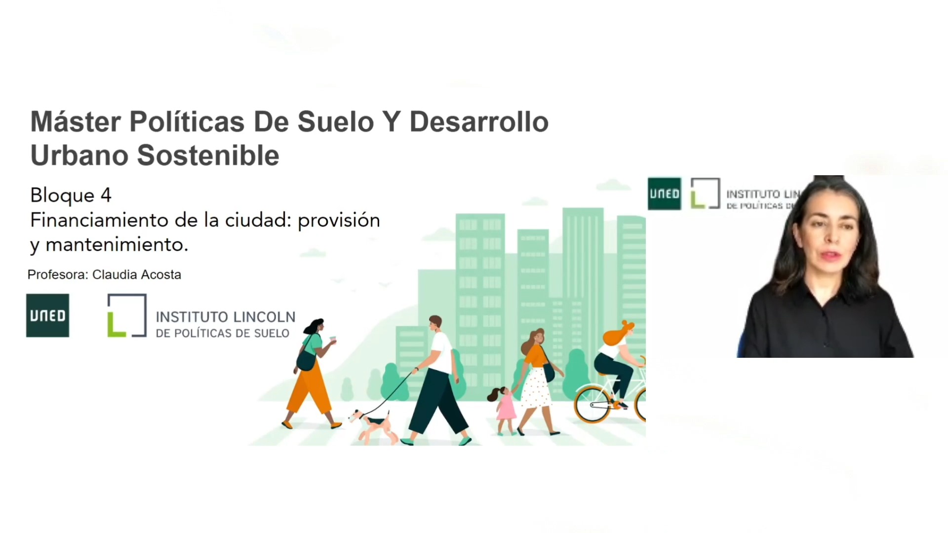 Financiamiento de la ciudad: provisión y mantenimiento