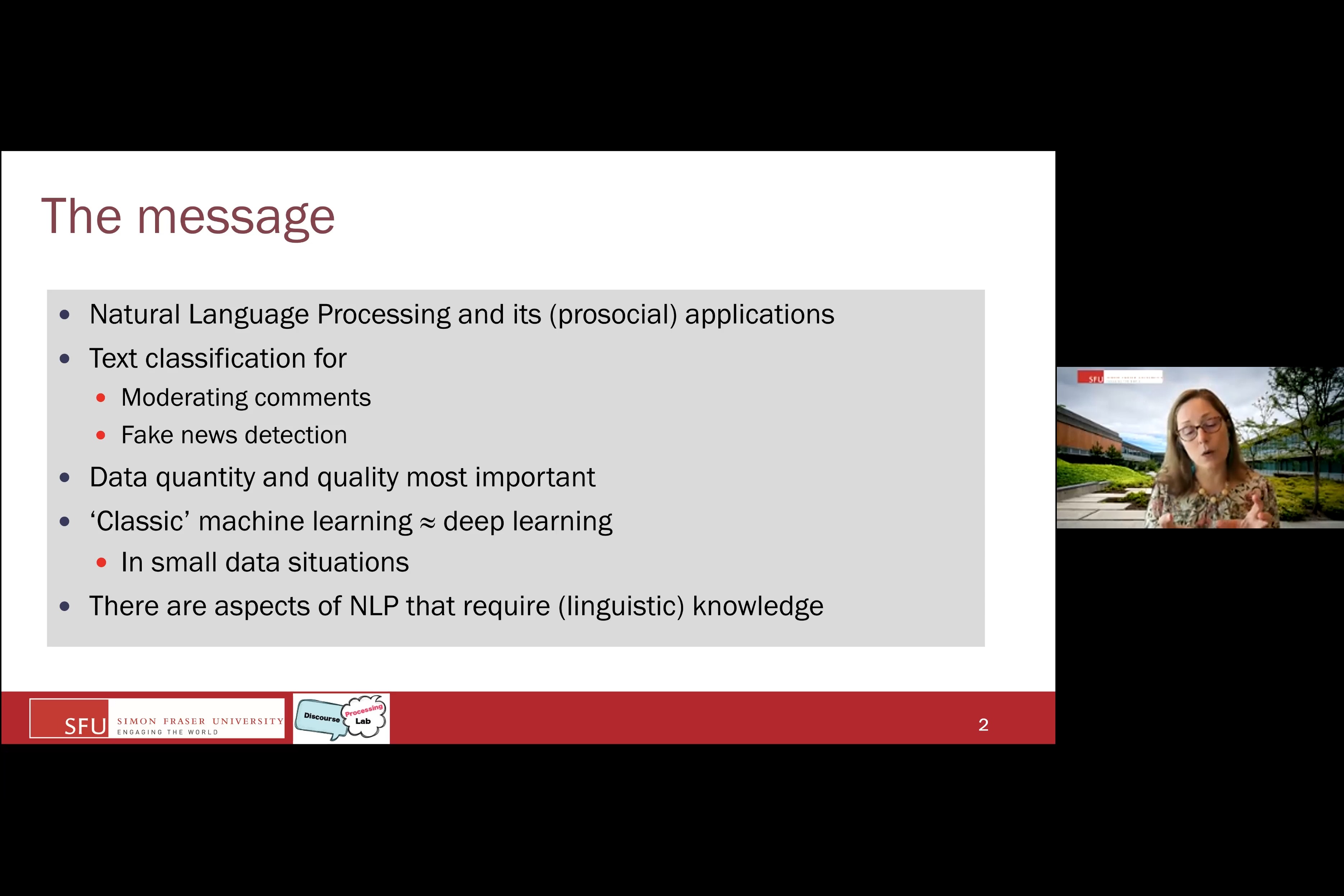 Natural Language processing to manage harmful content online