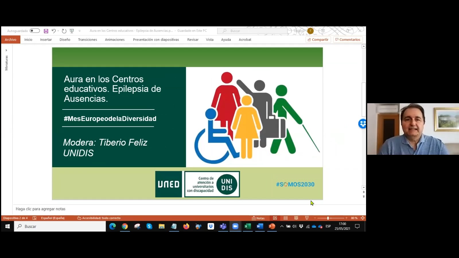 Aura en los Centros educativos. Epilepsia de Ausencias