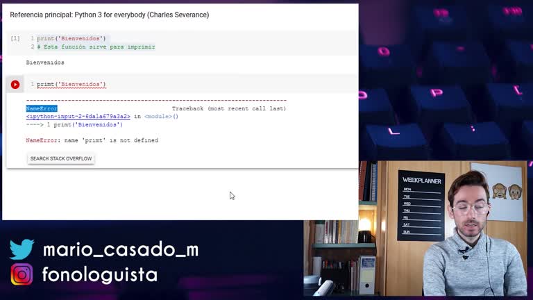 Tema 1: Introducción a la programación y Python
