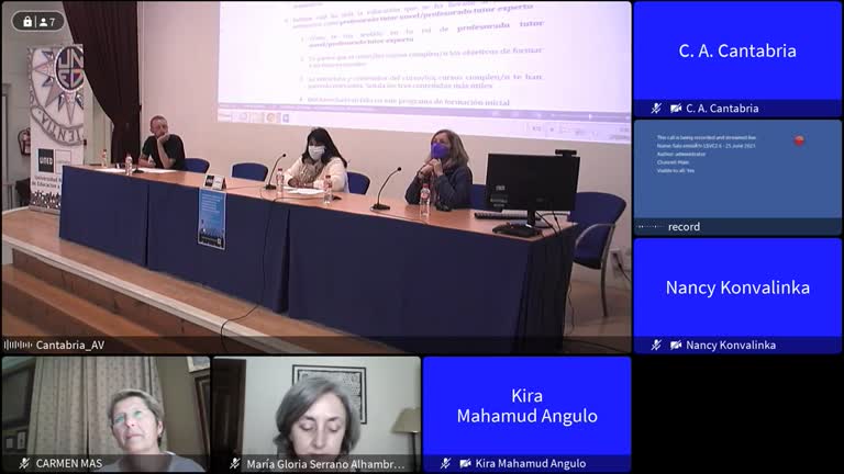 Mesa de experiencias: Presentación y valoración del Programa de Formación Básica del Profesorado Tutor de Prácticas de la UNED