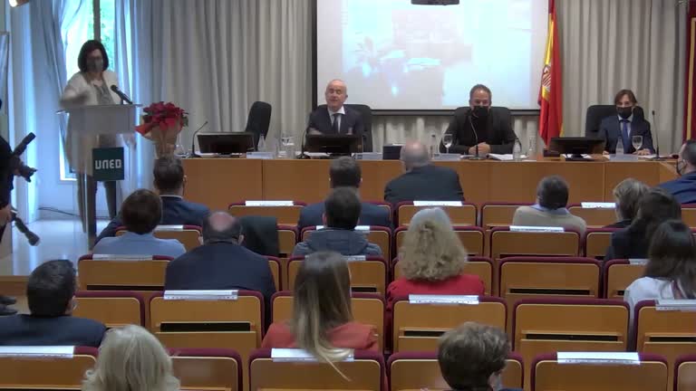 Entrega de premios García Goyena XIX y XX edición y Entrega de placas a jubilados Facultad de Derecho 