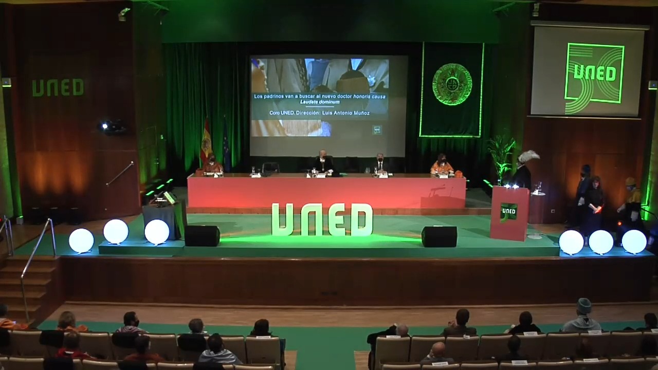 Acto de celebración de Santo Tomás de Aquino 2022. Investidura del doctor honoris causa Mariano Barbacid Montalván