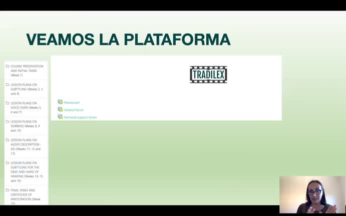 Promoción del curso TRADILEX para el CUID (Niveles B1 Y B2)