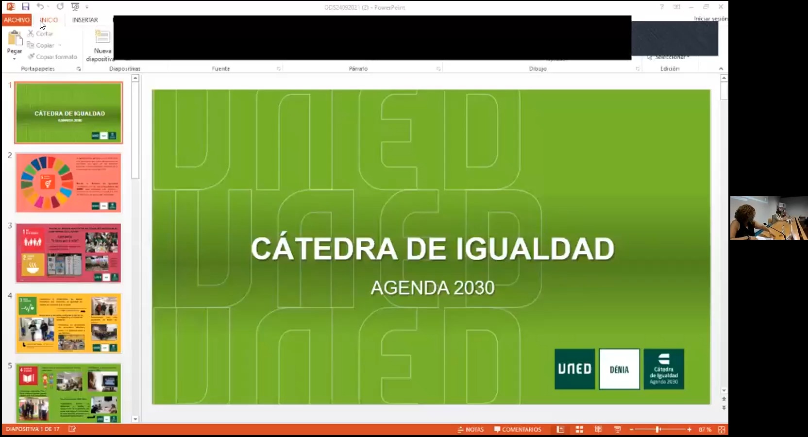 Cátedra de Igualdad y Agenda 2030