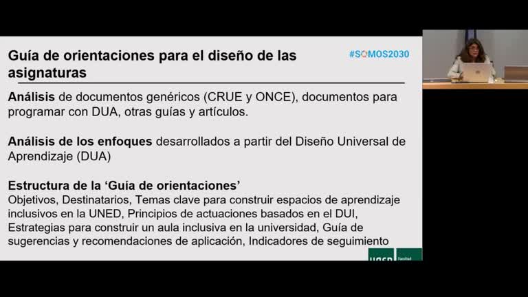 Presentación del Proyecto de Innovación Docente: Diseño para todas las personas en la universidad. Integración curricular en los planes de estudio de Educación Infantil y Primaria