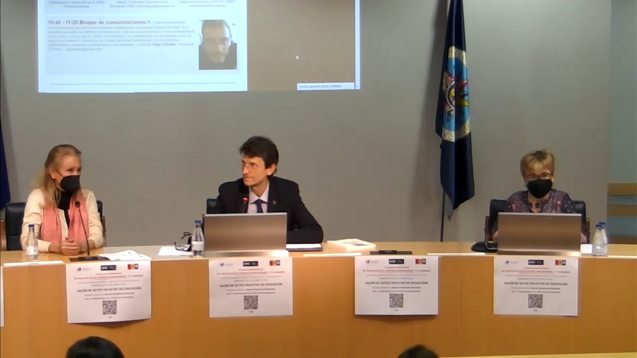 Inauguración de la jornada por el vicerrector de Digitalización e Innovación
