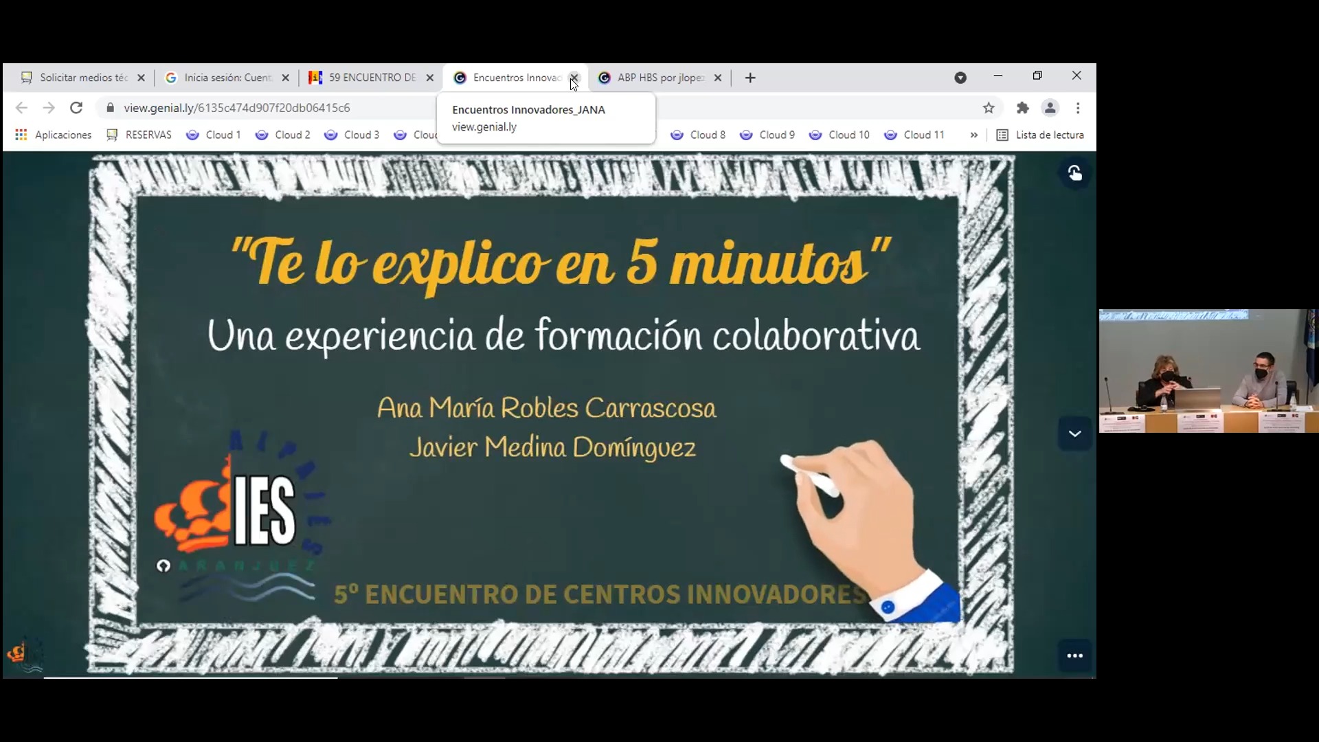 Te lo explico en cinco minutos... Una experiencia de formación cola....