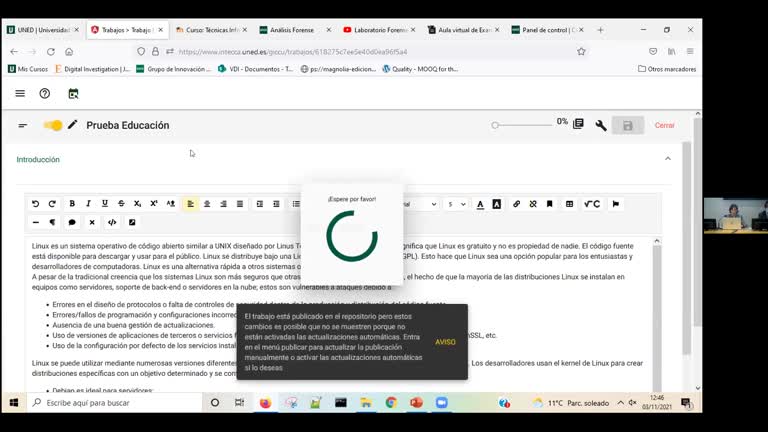 Producción en GICCU. Contenidos digitales y su exportación a la Editorial