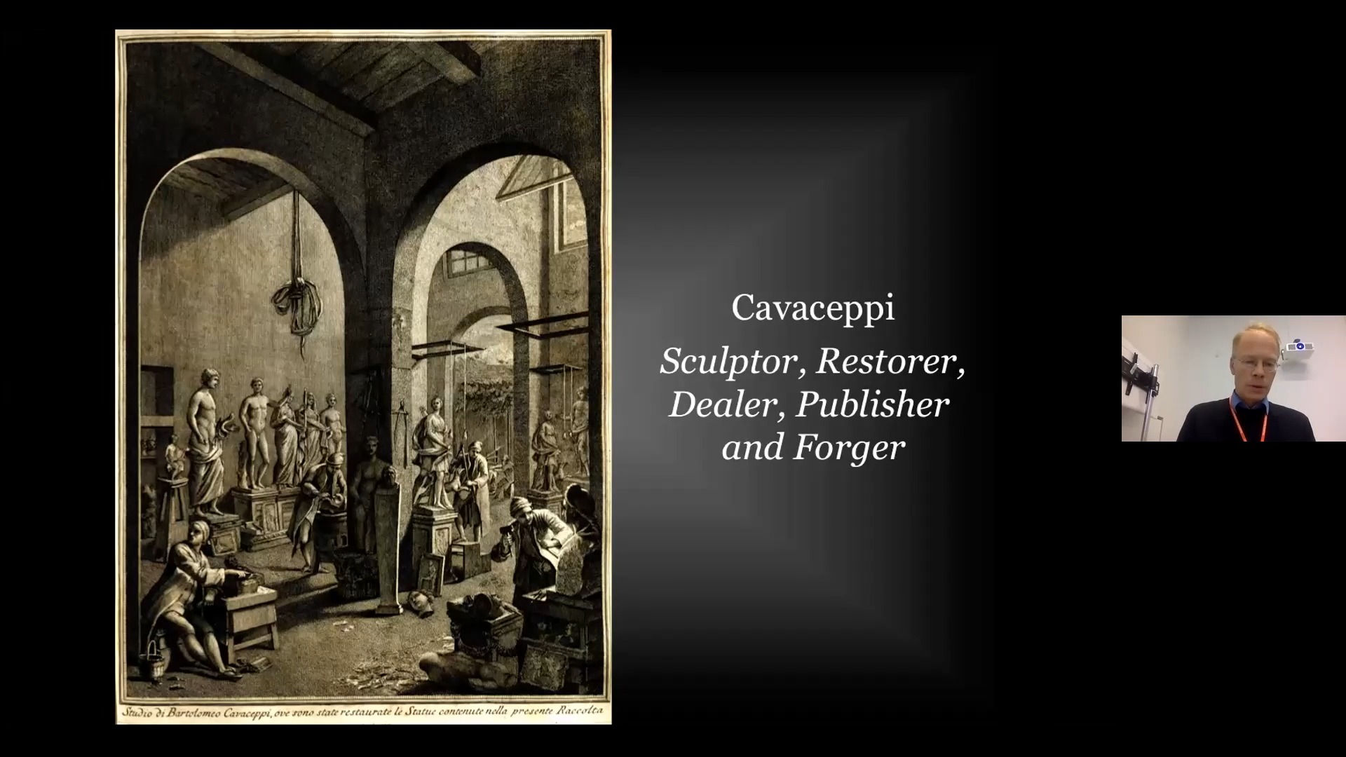 Cavaceppi – sculptor, restorer, dealer, publisher and forger