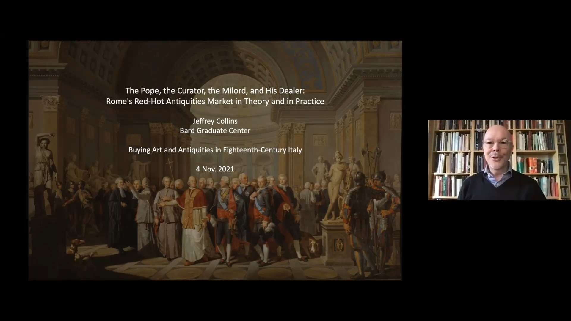The Pope, the Curator, the Milord, and his Dealer: Rome's Red-Hot Antiquities Market in Theory and in Practice