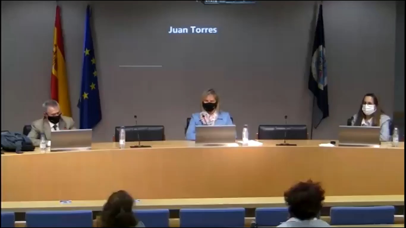 Clausura de la I Jornada de Investigación y transferencia Hispano-Argentinas entre la (UNED) y la (UNR) 