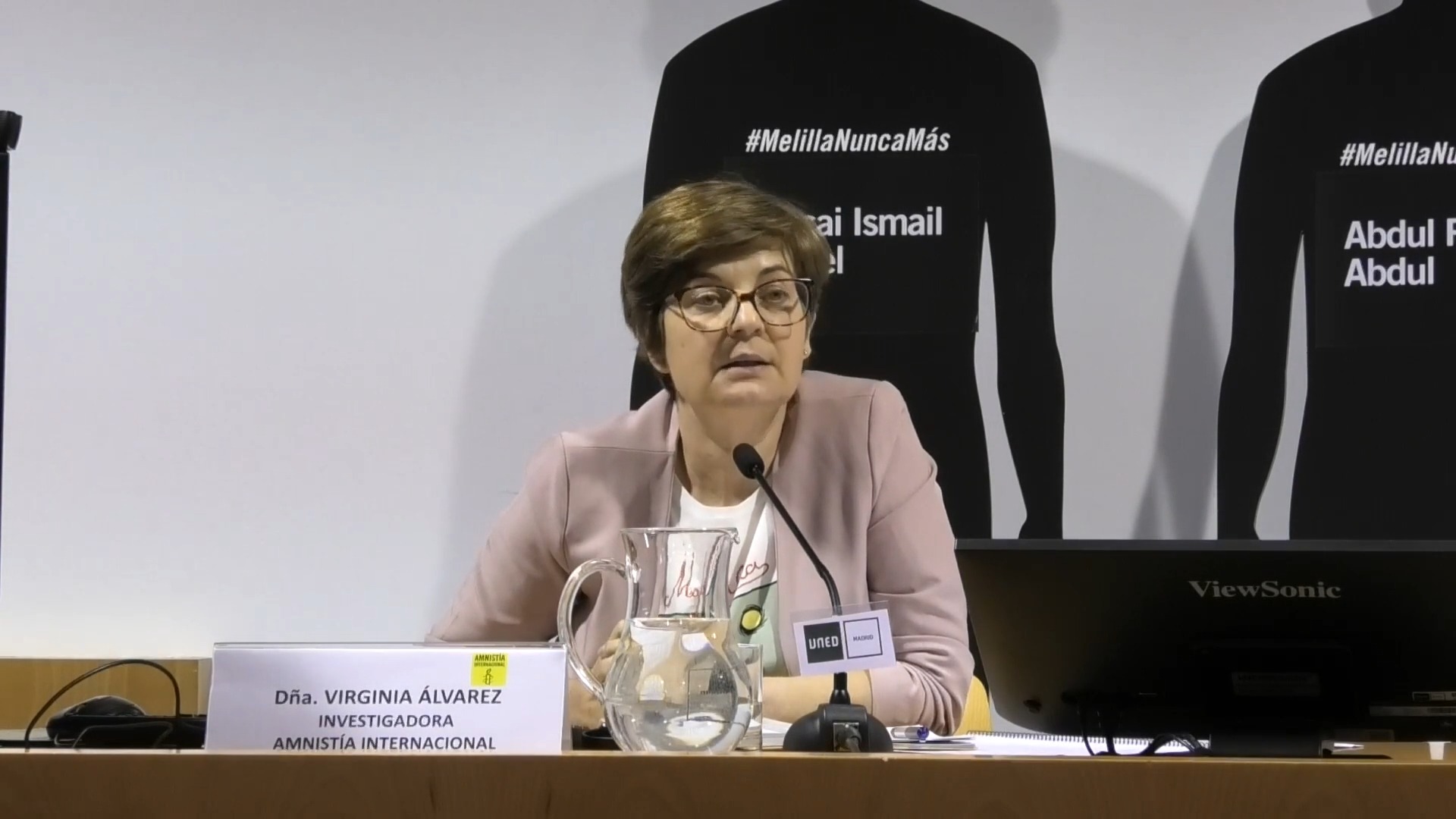 Virginia Álvarez - Investigadora, Amnistia Internacional