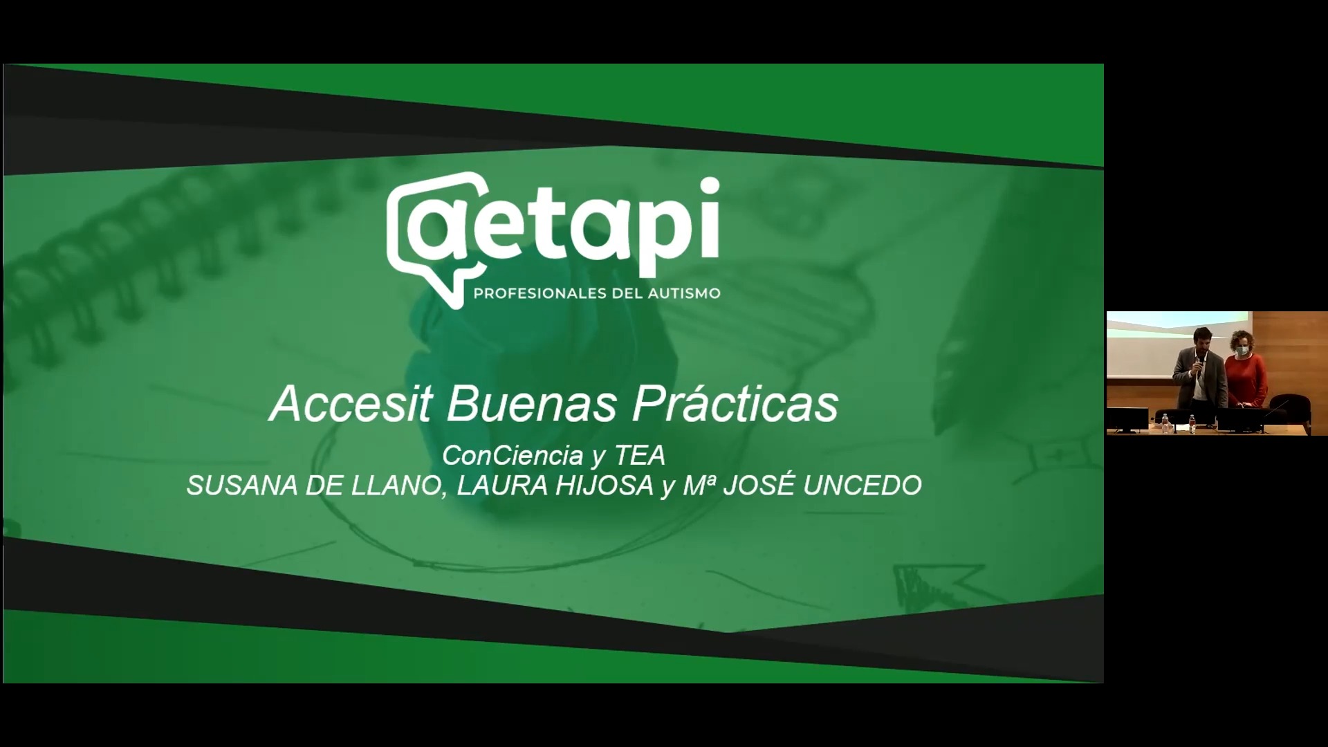 Accésit Buenas Prácticas: ConCiencia y TEA