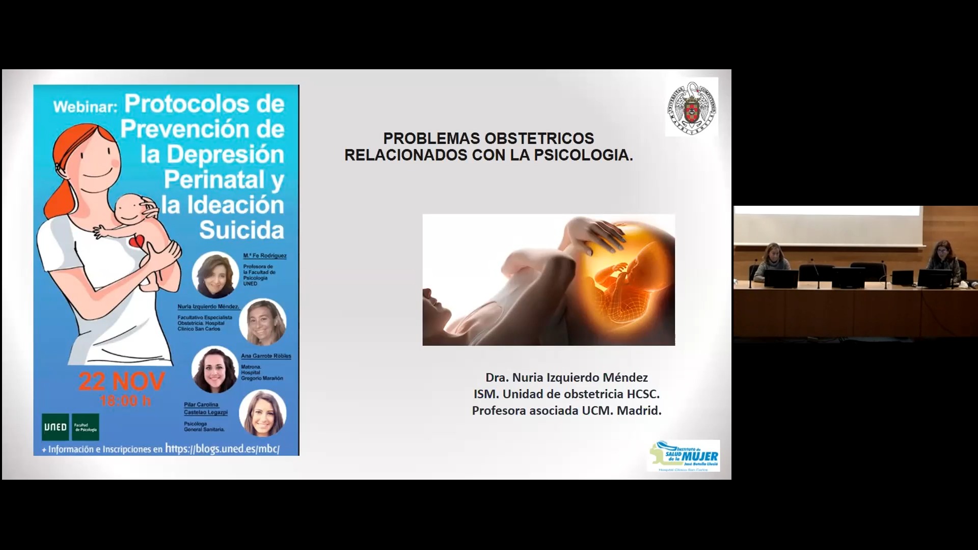 Problemas obstétricos relacionados con la Psicología