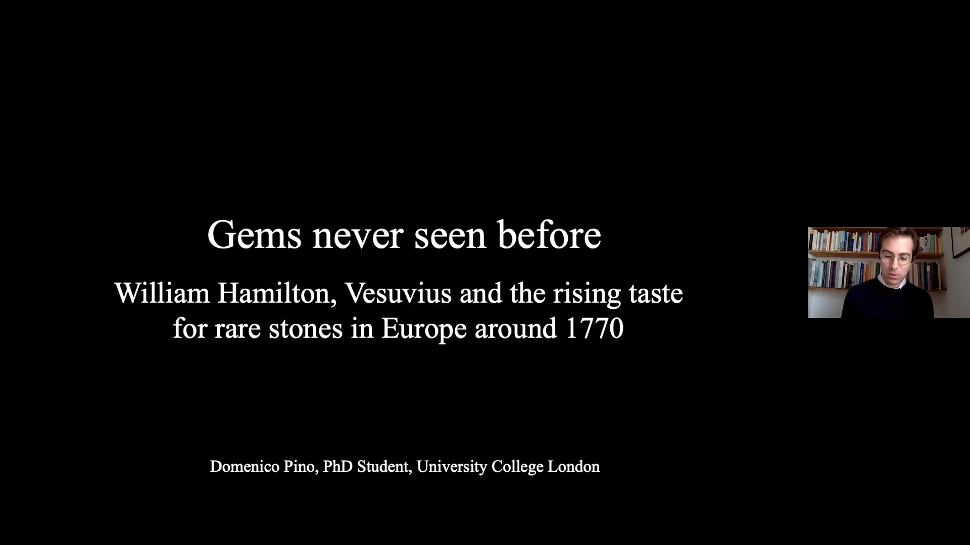 Gems never seen before: William Hamilton, Vesuvius and the rising taste for precious marble in Europe c. 1770