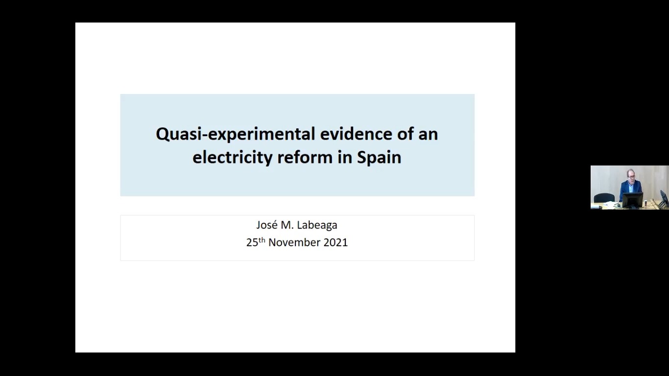 Quasi-experimental evidence of an electricity pricing reform in Spain