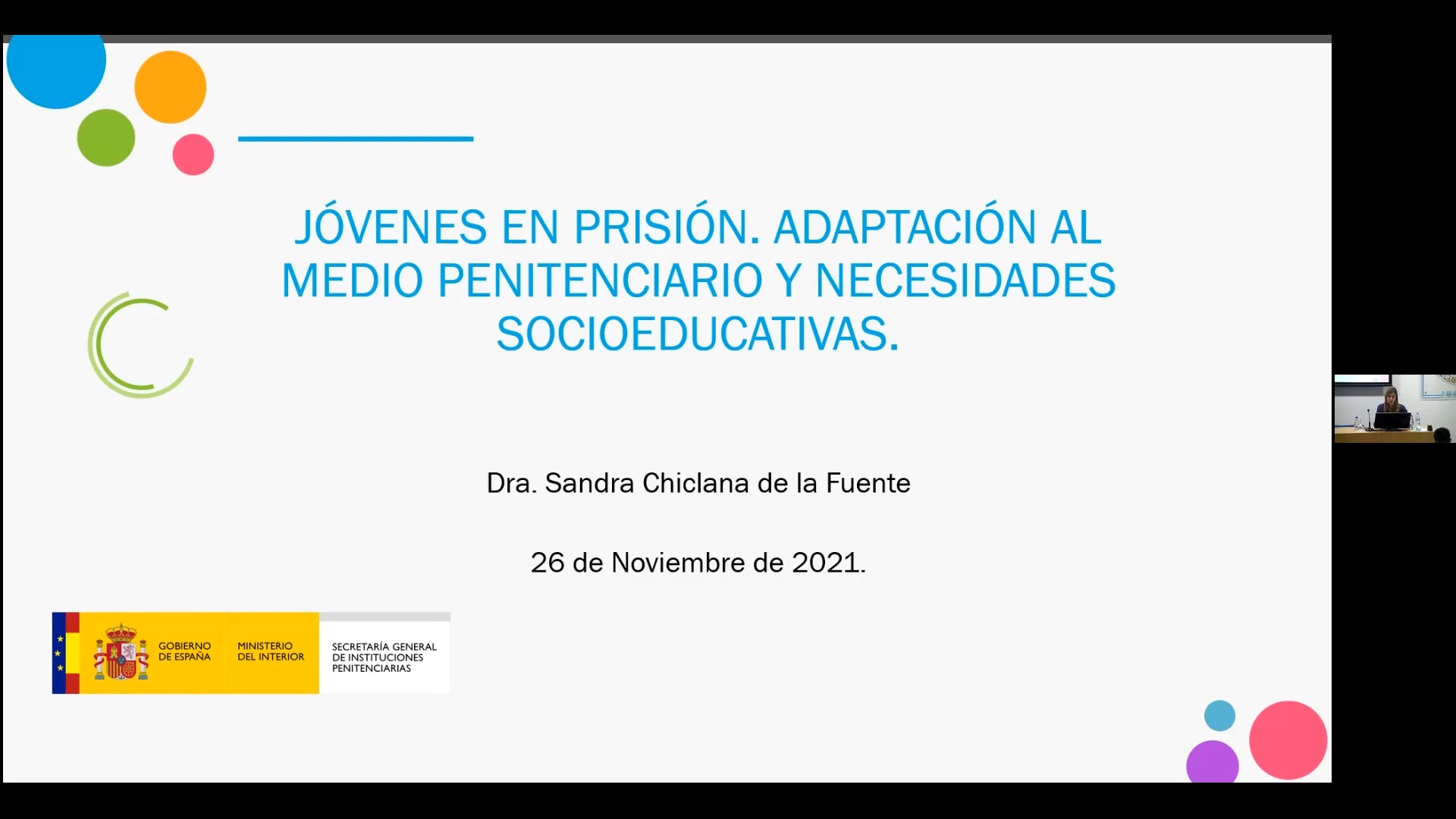 Jóvenes en prisión, adaptación al medio penitenciario y necesidades socioeducativas.