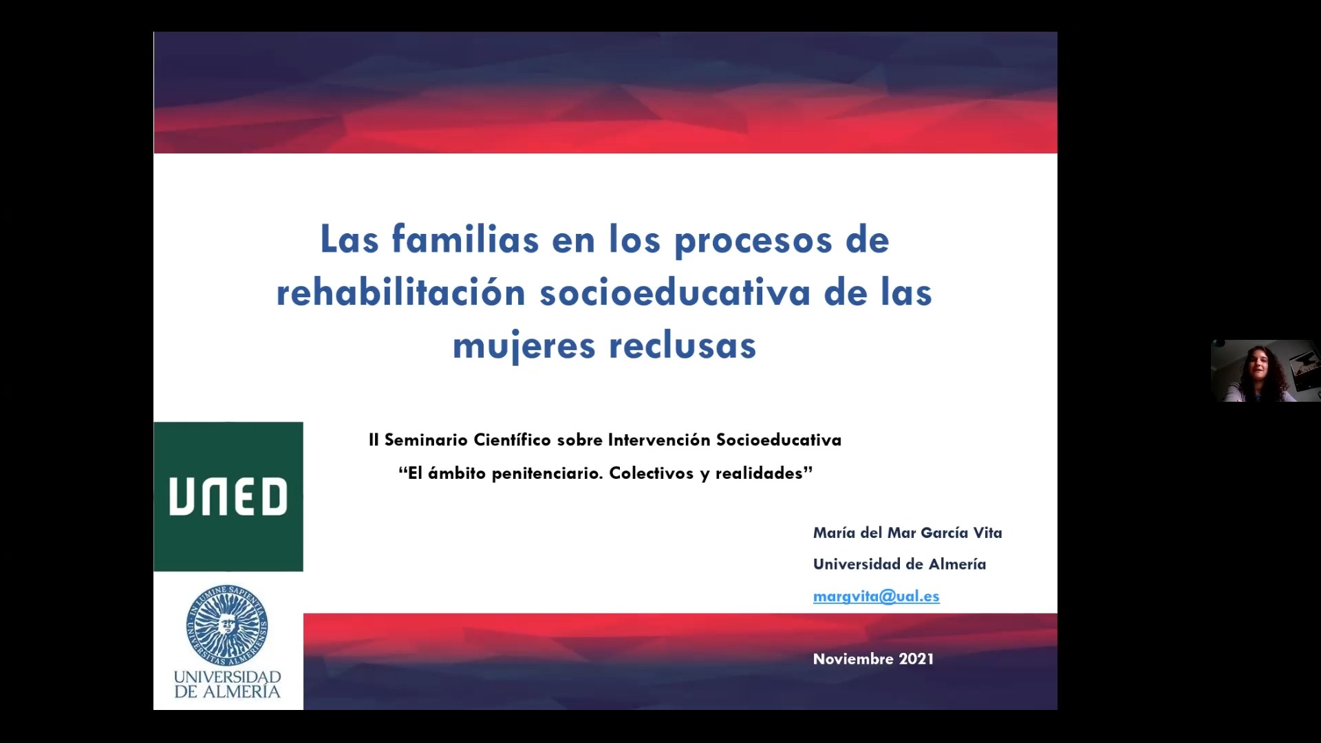 Las familias en los procesos de rehabilitación socioeducativa de las mujeres reclusas
