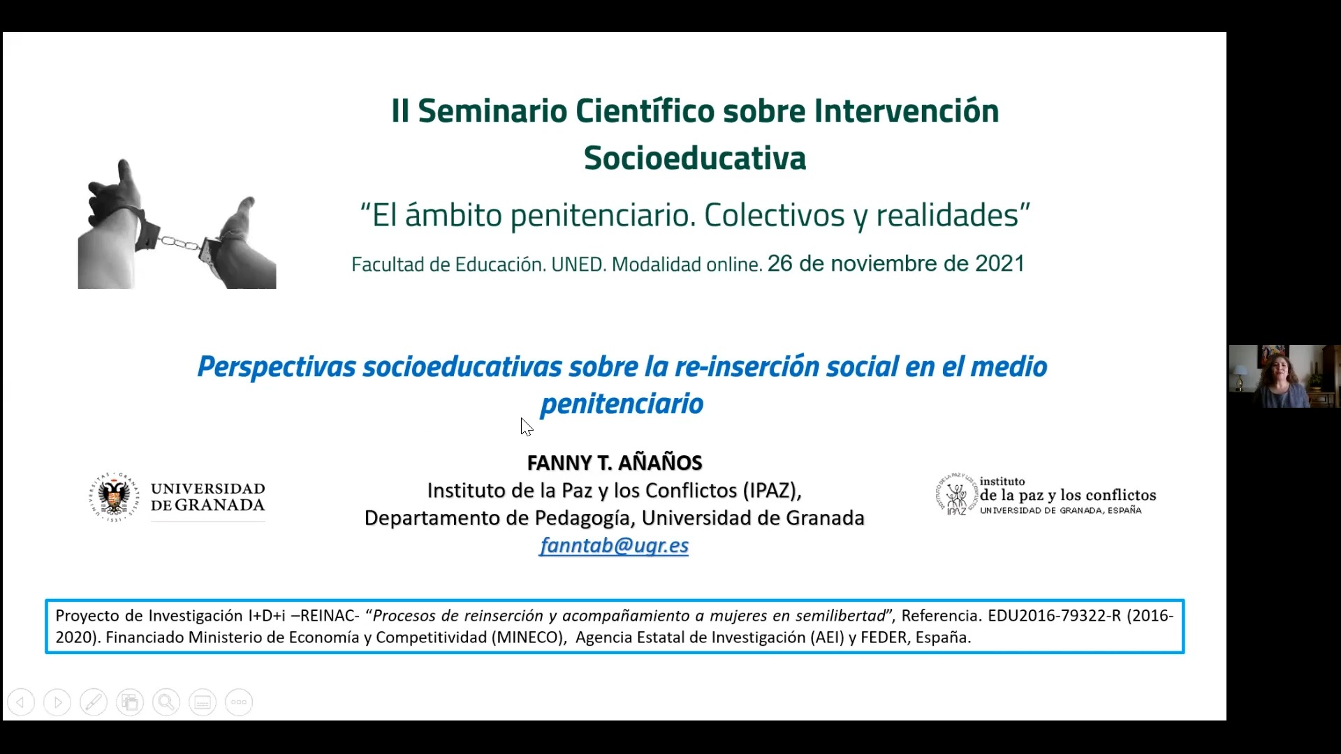 Perspectivas socioeducativas sobre re-inserción social en el medio penitenciario