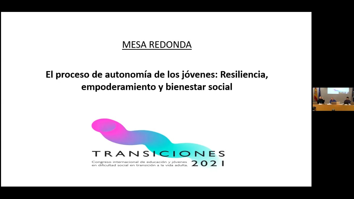 Mesa de comunicaciones 4. El proceso de autonomía de los jóvenes: Resiliencia, empoderamiento y bienestar social