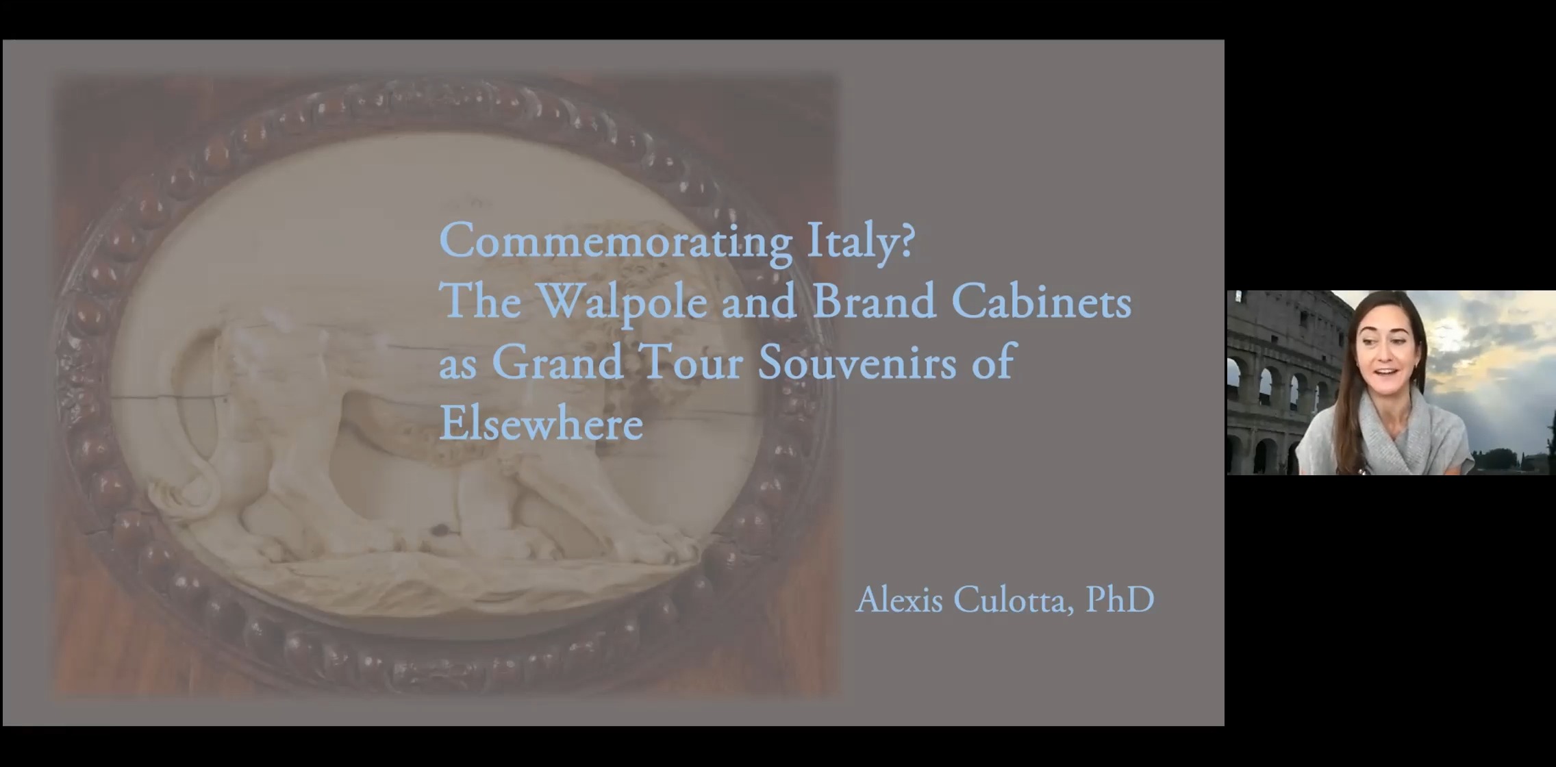 Commemorating Italy?: The Walpole and Brand Cabinets as Grand Tour Souvenirs of Elsewhere