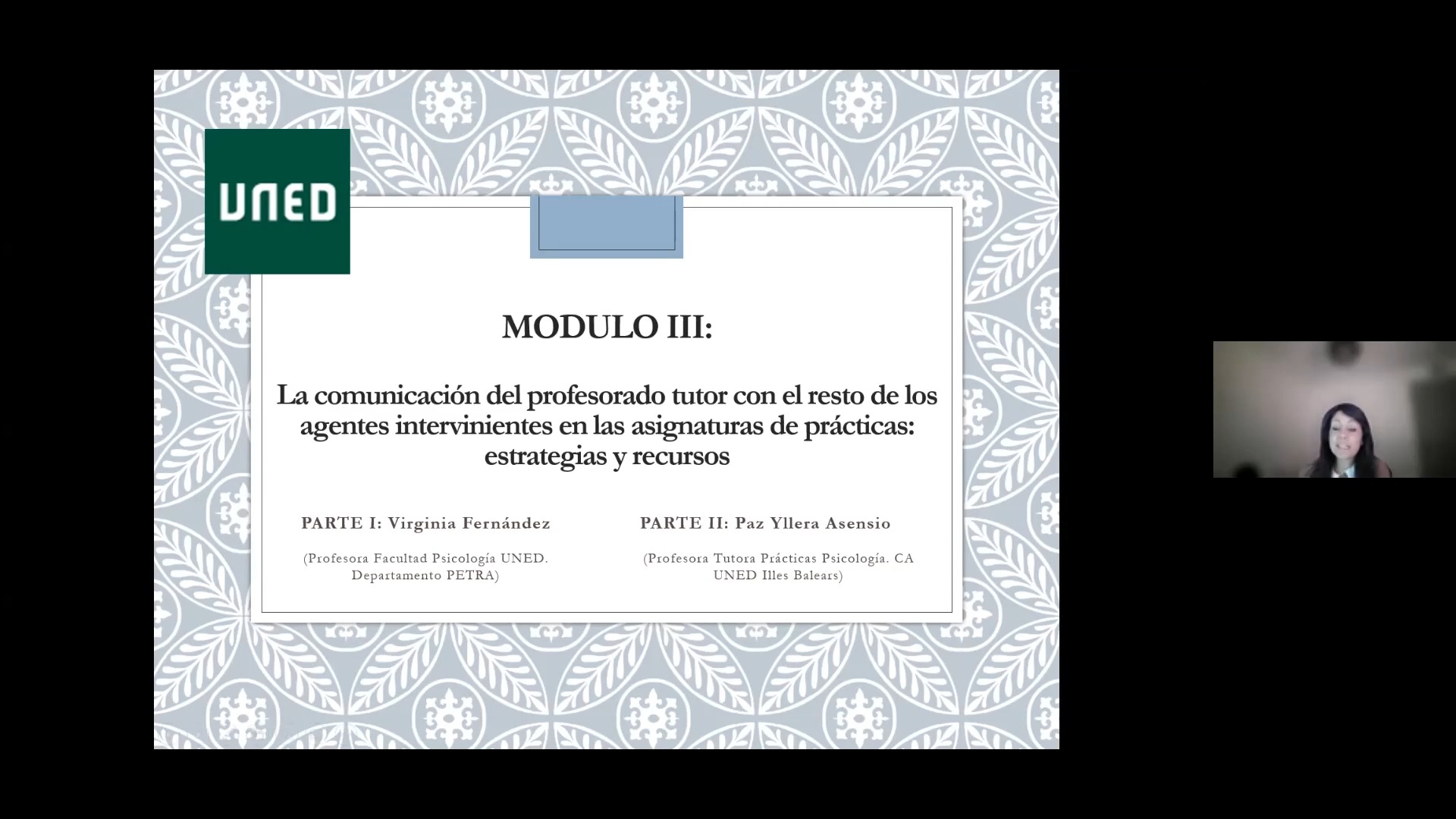 La comunicación durante las prácticas. Estrategias y recursos del profesorado tutor de prácticasComún a todo el grupo