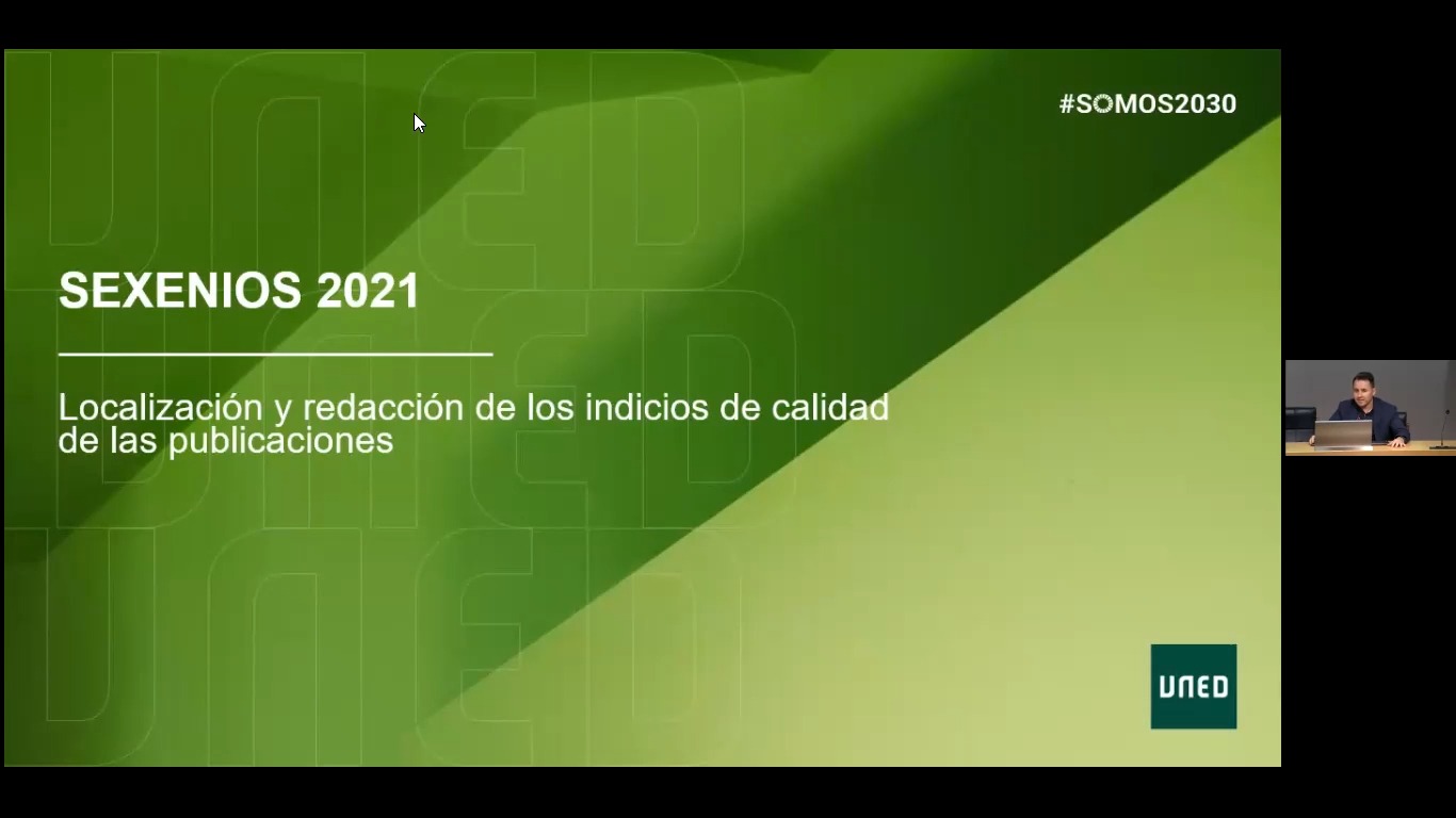Convocatoria de los sexenios