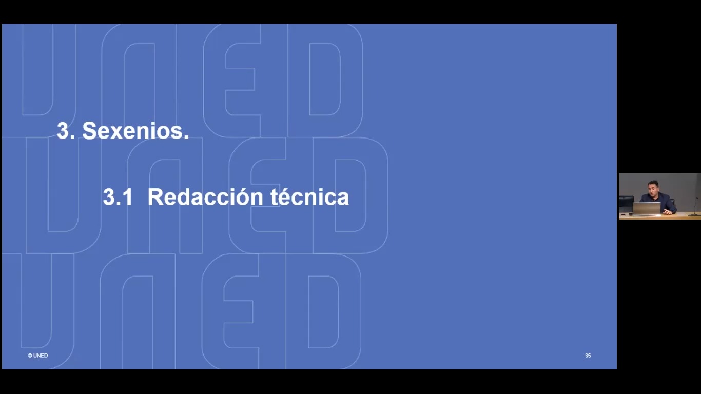 Redacción técnica de los indicios de calidad