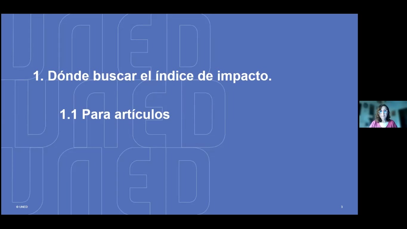Dónde buscar el índice de impacto