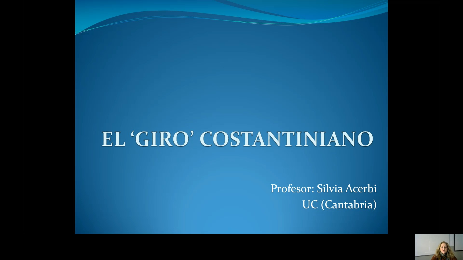 El giro constantiniano