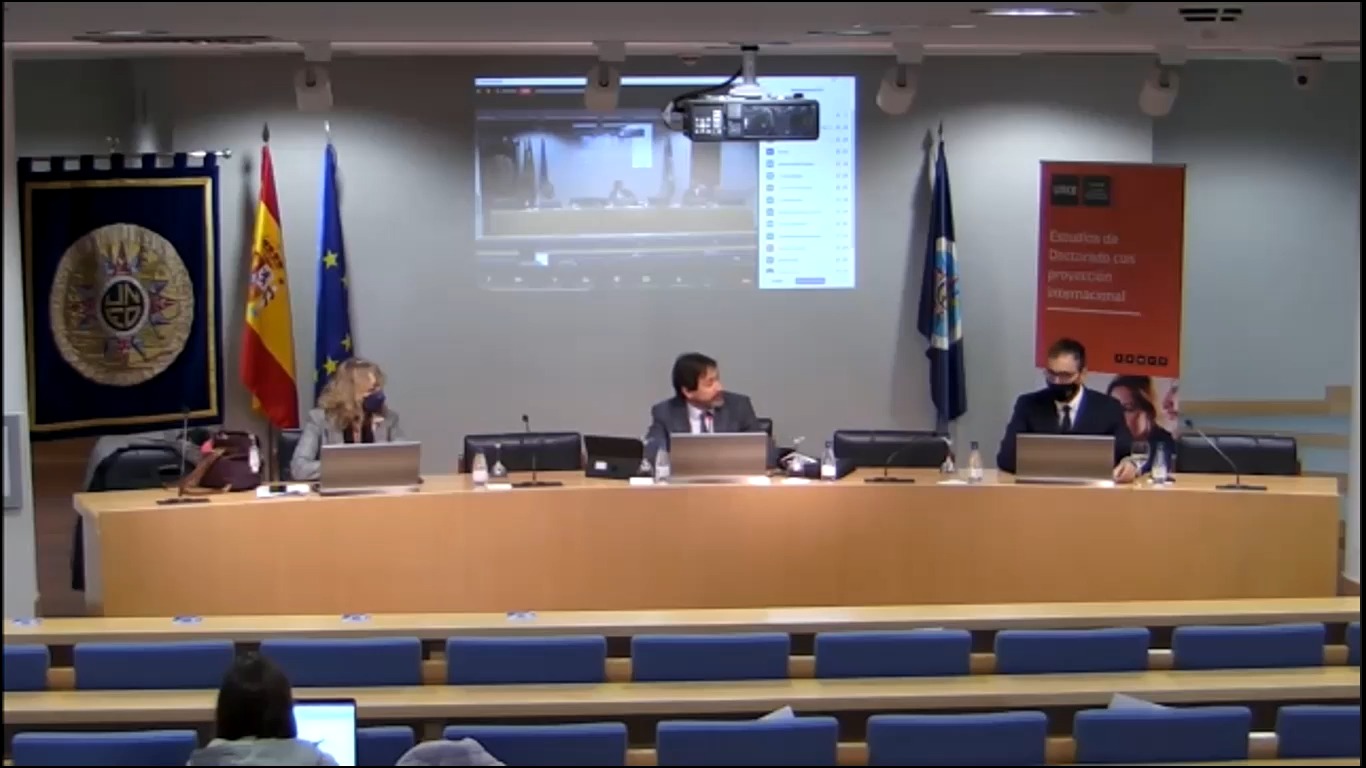 Inauguración de la IX Jornada Inicial, programa de Doctorado en Educación de la EIDUNED