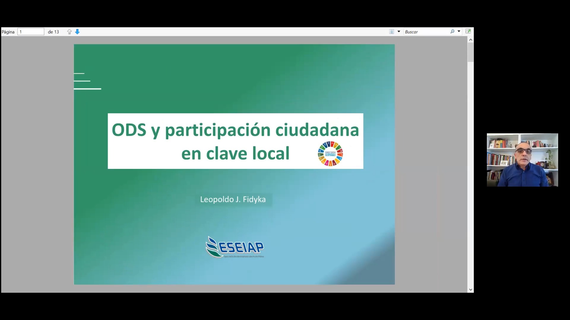 Participación y ODS en clave local