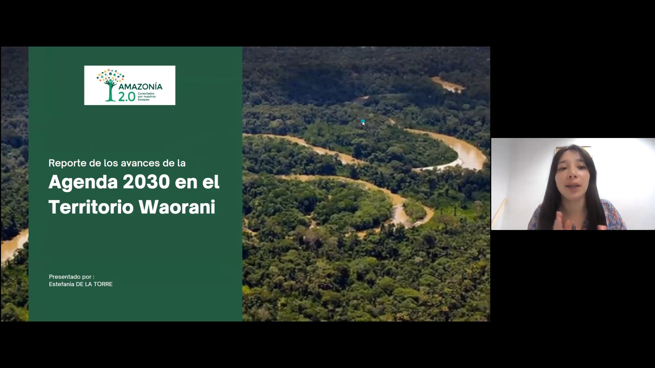 Agenda 2030 en el territorio Waorani