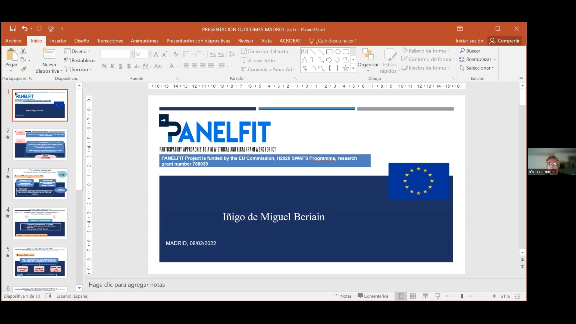 Introducción general a PANELFIT