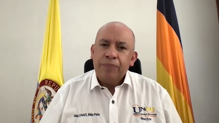 Saludo de  D. Jaime Leal, Rector de la UNAD de Colombia