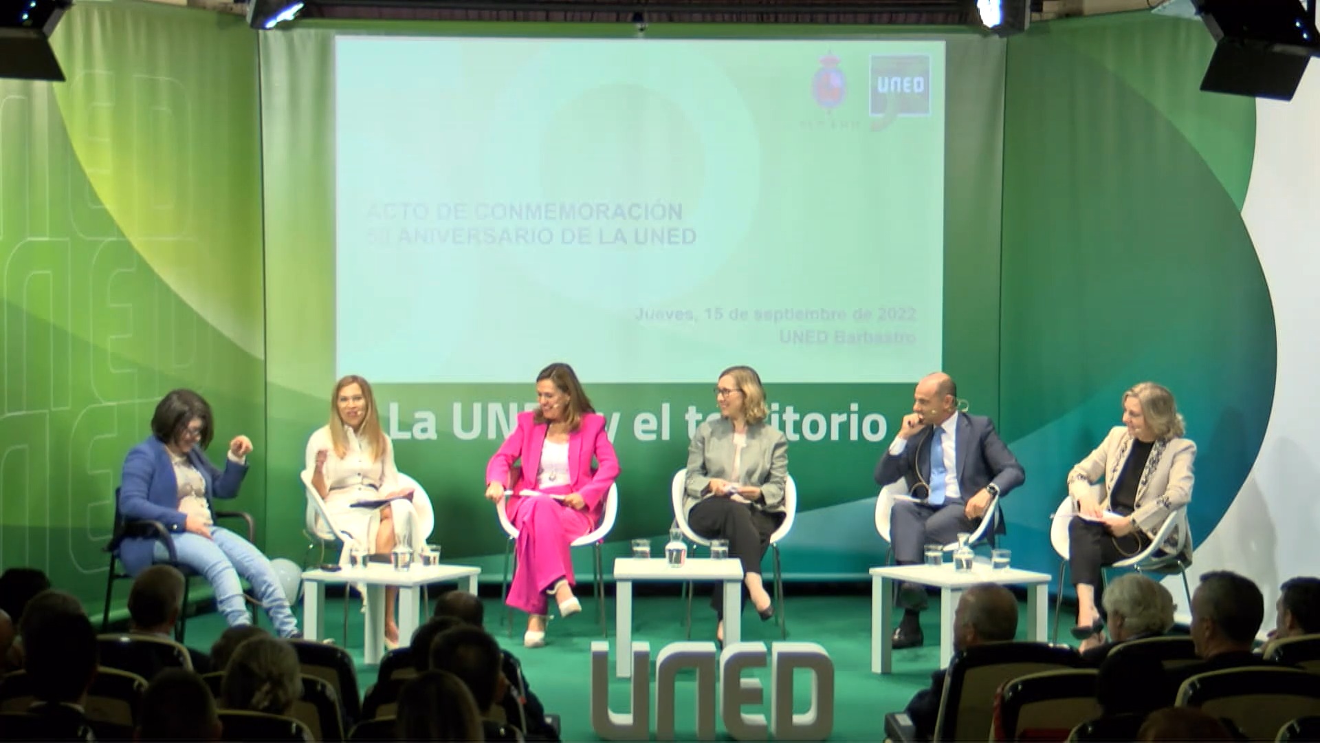 Acto de conmemoración, 50 años de la UNED