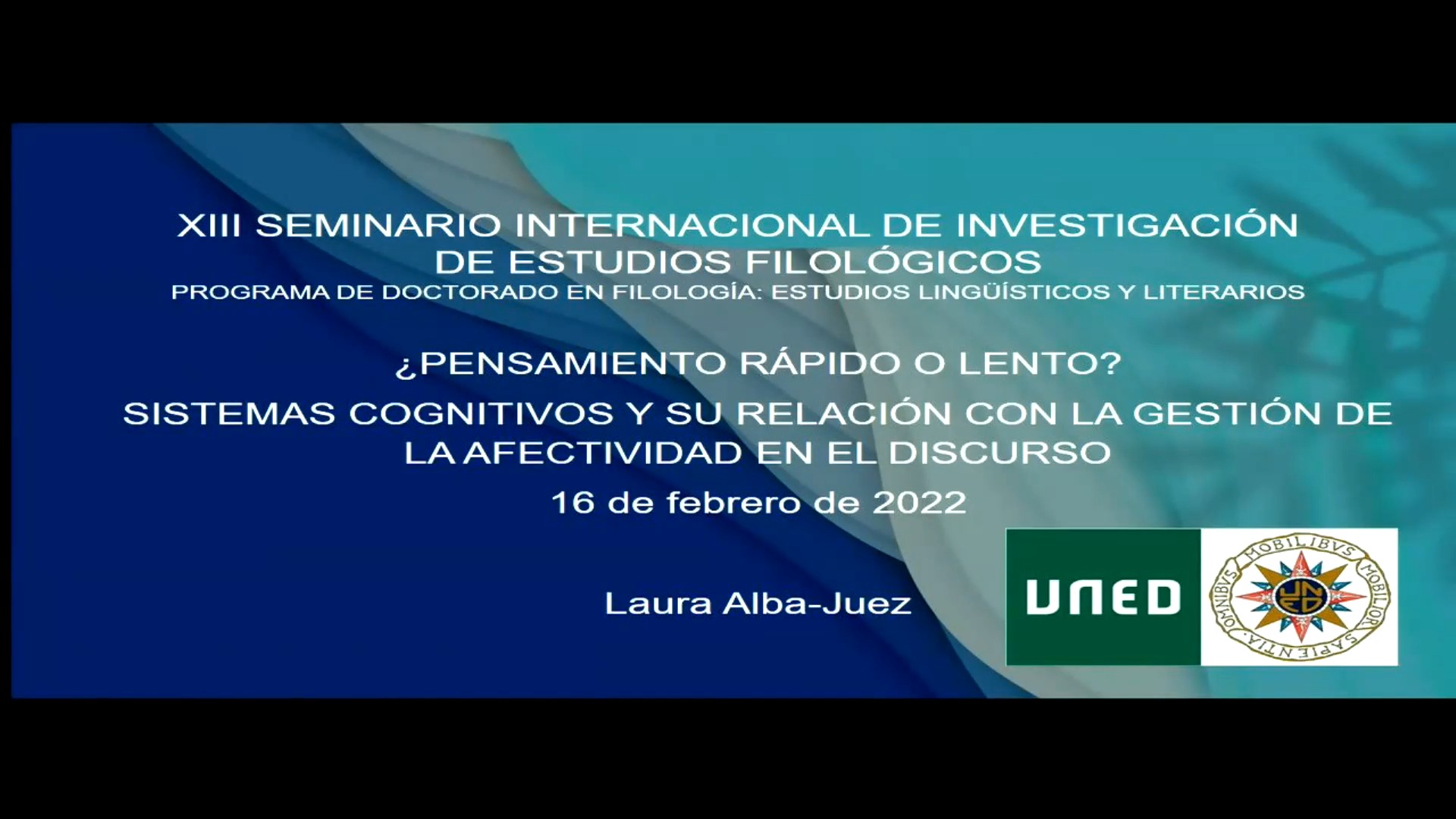 ¿Pensamiento rápido o lento? Sistemas cognitivos y su relación con la gestión de la afectividad en el discurso