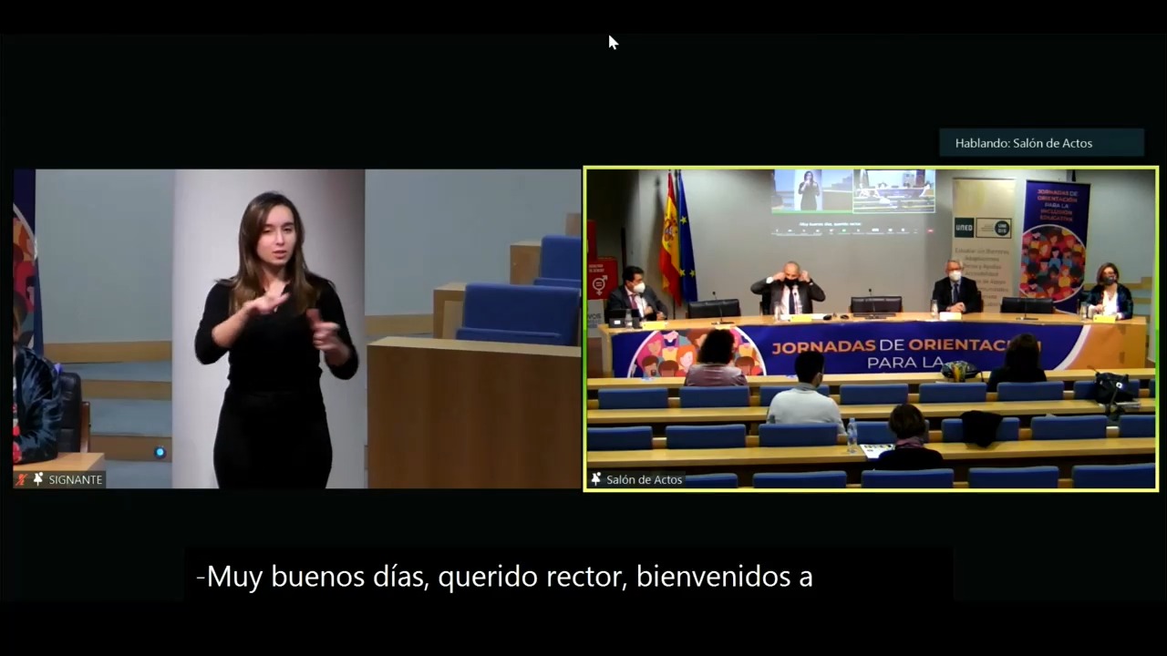 Inauguración de la Segunda Jornada de Orientación para la Inclusión Educativa #Joie2022