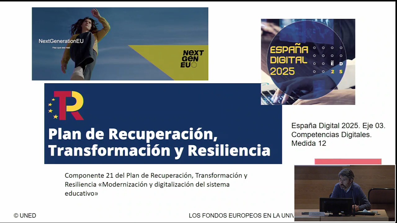 Los fondos europeos en la universidad y en la UNED
