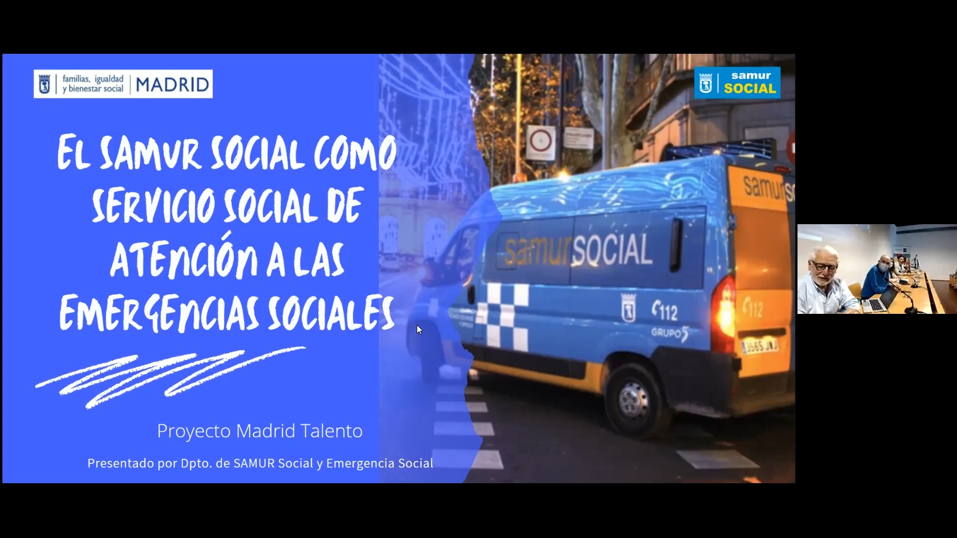 El SAMUR social como servicio social de atención a las emergencias sociales