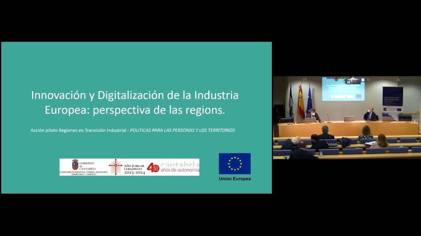 Innovación y digitalización de la industria: Perspectiva de las regiones